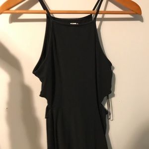 Skater dress with cut out sides